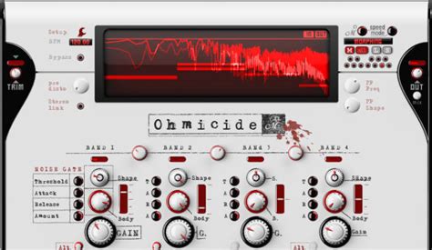 Ohmicide plugin.  This PluginBoutique present this overview of the brilliant Ohmicide...