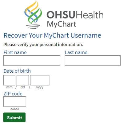 If you lost your access code or do not have one, please contact the MyChart Help Desk at 503-494-5252. . Ohsumychart