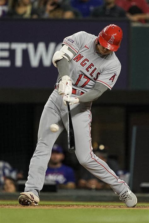 Ohtani’s 2nd HR leads off 12th as Angels rally for 9-6 win at Rangers