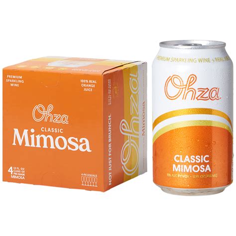 Ohza - Order Ohza Classic Mimosa, a wine spritzer with natural flavors and bubbles, from Drizly. Drizly delivers alcohol from local liquor stores in under an hour.