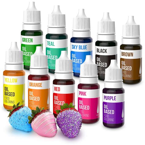 Oil Based Candy Food Coloring