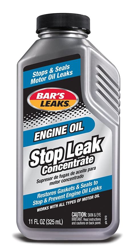 The easiest way to fix an oil leak is to use a stop-leak additive for a temporary fix. Pour a bottle of stop-leak additive into the amount of oil your vehicle requires (usually 4-5 quarts). Drain out the old oil and add the new oil with the additive mixed in. See a mechanic if the leak doesn't stop.. 