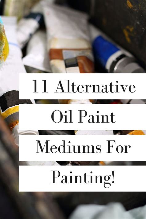 Oil paint medium substitute.  Whether you&rsquo;re aiming for a glossy glaze or a texture...