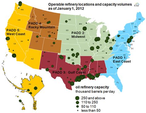 Oil refineries in the usa. With more than 18.6 billion barrels of proved oil reserves, Texas now has more than three times the total of the next-highest state, North Dakota (5.9 billion). But some other states have also been rapidly climbing up the list of major oil-producing states, with states like New Mexico (134.1% increase over the last five years) and Oklahoma (64. ...Web 