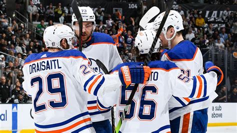 Oilers advance to second round with 5-4 victory over Kings