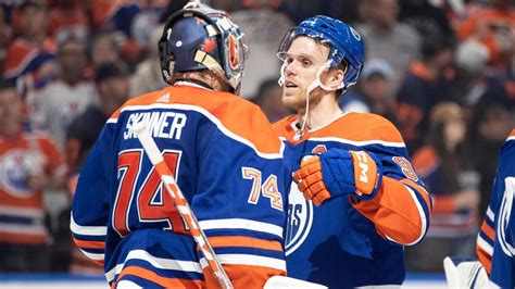 Oilers close with 9th straight win, 5-2 over Sharks