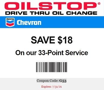 Oilstop coupon. Things To Know About Oilstop coupon. 