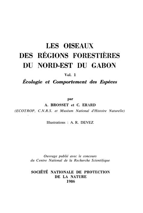 Oiseaux des régions forestières du nord est du gabon. - Analysis synthesis and design of chemical processesrichard turton solution manual.