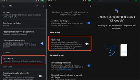 Ok google configurar mi dispositivo.  Luego, activa el asistente de Go...