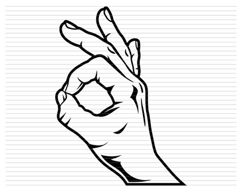 Ok hand text art. .  ...