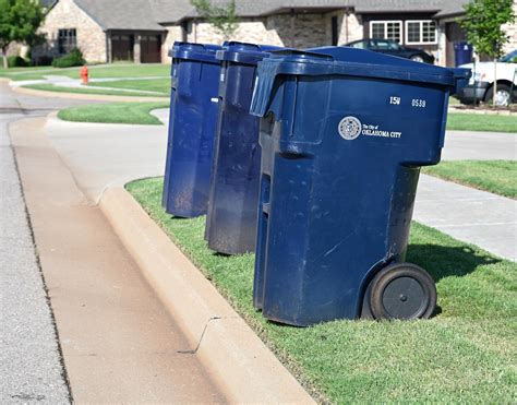 Okc trash day. Commercial accounts please call 405-297-2833 to start new service. If your requested date is not available due to holiday or weekend, your services will be scheduled to start on the next business day. Same day start requests cannot be processed. New service fees may include: $25.00 service initiation fee. Deposit up to $200.00. 