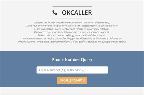 Okcaller id. Things To Know About Okcaller id. 