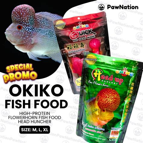 Okiko Platinum Head Huncher Fish Food (100 g)