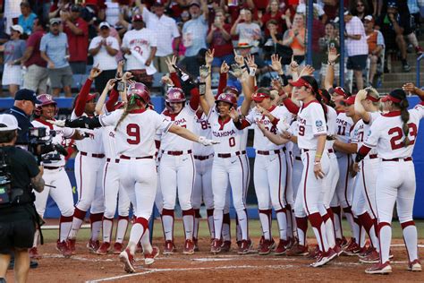 Okla univ softball. Ryan Chapman. Oct 12, 2023 11:00 AM EDT. NORMAN — Oklahoma opened its fall slate in familiar digs. Patty Gasso’s three-time defending national champions were back at … 