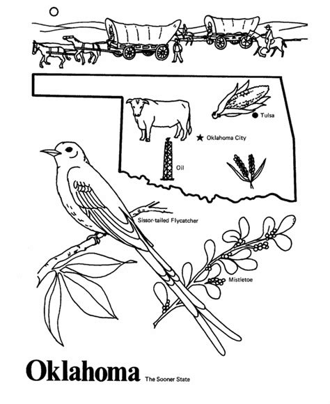 Oklahoma Coloring Pages