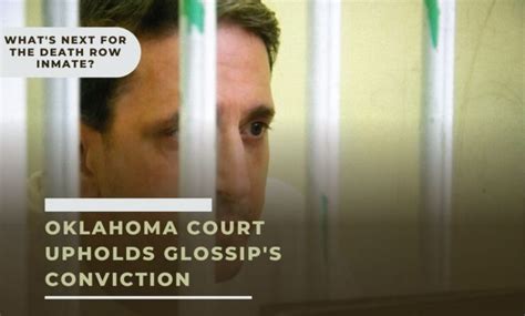 Oklahoma Court: We Want Richard Glossip Dead and Evidence Be Damned