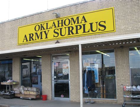 Oklahoma city military surplus. Surplus City in Lawton, OK is the largest military surplus store and museum on the west coast, offering a vast selection of products spanning over 15 acres outdoors and 10,000 sq ft indoors. With over 30 years in business, they prioritize excellent customer service and carry a diverse range of items including military trucks, generators ... 