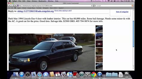 Oklahoma craigslist cars for sale. craigslist provides local classifieds and forums for jobs, housing, for sale, services, local community, and events 