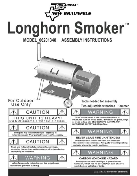 Oklahoma joe smoker parts. Things To Know About Oklahoma joe smoker parts. 