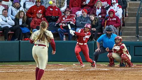 WHAT: Best-of-three finals for NCAA softball title. WHO: Oklahoma (59