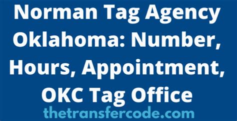 Oklahoma tag agency norman. Do you need to renew your vehicle registration in Oklahoma? You can do it online or in person at Service Oklahoma or a Licensed Operator location. Find out how to renew your vehicle, what fees you need to pay, and what options you have for specialty plates. Visit Vehicle Renewal - Oklahoma.gov today. 
