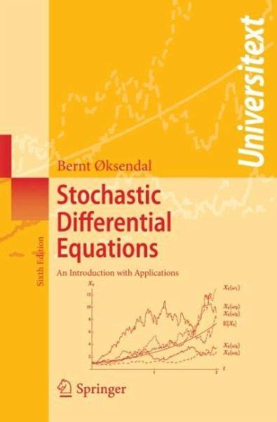 Oksendal stochastic differential equations solutions manual. - Leisure bay hot tub owners manual.
