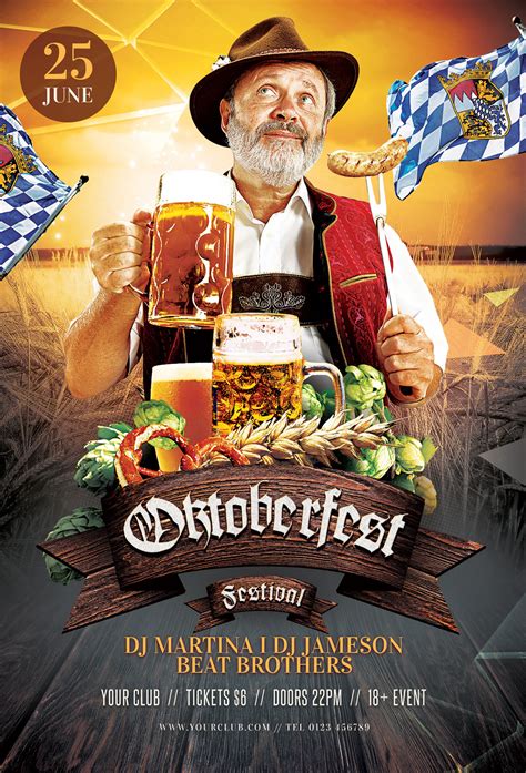 Oktoberfest Flyer Template