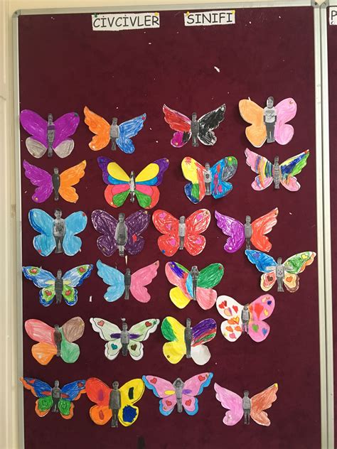 Okul öncesi kelebek sanat etkinlikleri