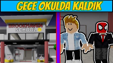 Okulda Oynanan Oyunlar: Roblox Brookhaven TikTok. 