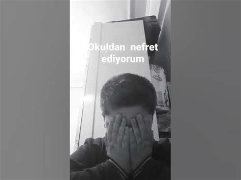 Okuldan nefret ediyorum #keşfetbeniöneçıkar YouTube. 