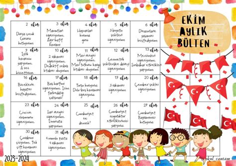 Okulumuz Uygulama Anasınıfı Ocak Ayı Ders Dışı Etkinlik Bülteni.