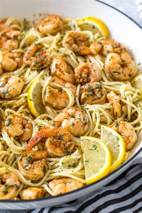 Old Bay Shrimp Scampi Pasta Recipe - Simply Whisked