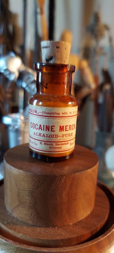 Old Cocaine Bottle - Etsy