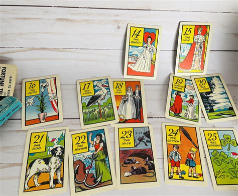 Old Gypsy Fortune Telling Cards Ask my Cards