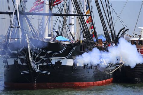 Old Ironsides salute