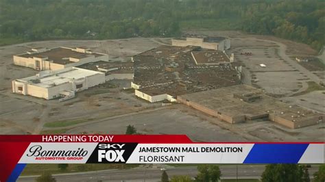 Old Jamestown Mall demolition starts today