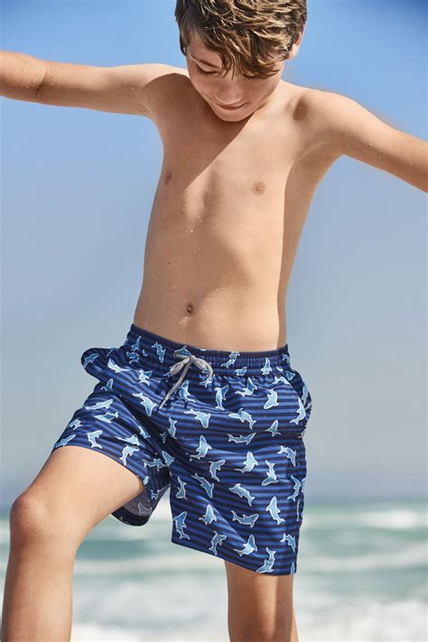 Old Navy Youth Boys XL (14-16) Blue/Pink Floral Swim Trunks