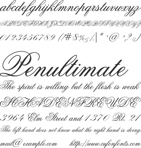 Old Script Font