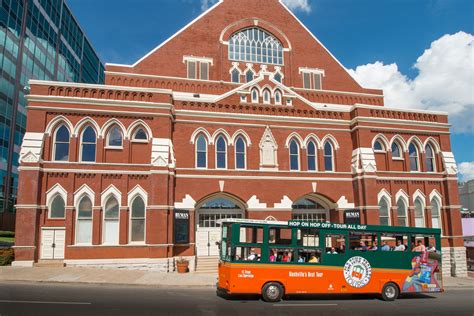 Old Town Trolley Tours In Nashville Nashville Tourism Office