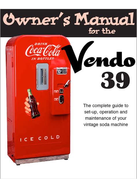 Old coca cola machine repair manual. - U line enfriador de vino manual.