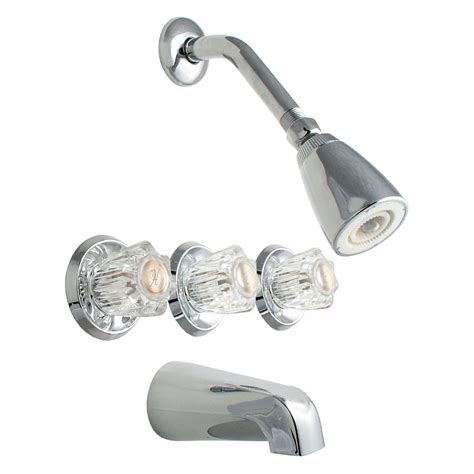 Old delta 3 handle tub and shower faucet. A leaky Delta shower faucet can be a nuisance, but it doesn’t have to be. With the right tools and a little bit of know-how, you can easily fix your leaking Delta shower faucet in no time. This guide will walk you through the steps necessar... 