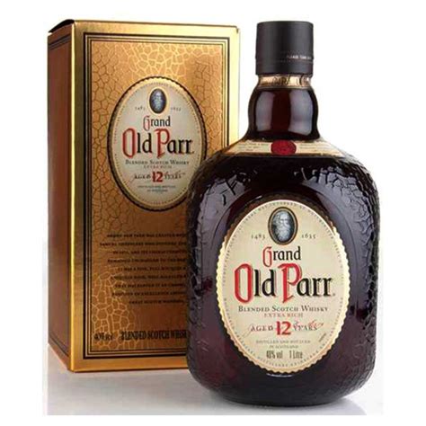 Old grand parr. Amber. The dark amber colour comes from the maturation of eighteen years in Seasoned Oak casks. Assertive. Rich sweet honey. Malty yet fruity with notes of ... 