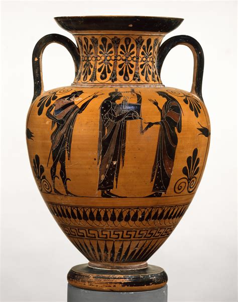  Also known as. Greek. Ancient Greek art spans a period between about 900 and 30 BCE and is divided into four periods: Geometric, Archaic, Classical, and Hellenistic. Throughout that period, artists worked with a wide variety of materials including bronze and stone for sculpture; terracotta for vases and figurines; various pigments for painting ... . 