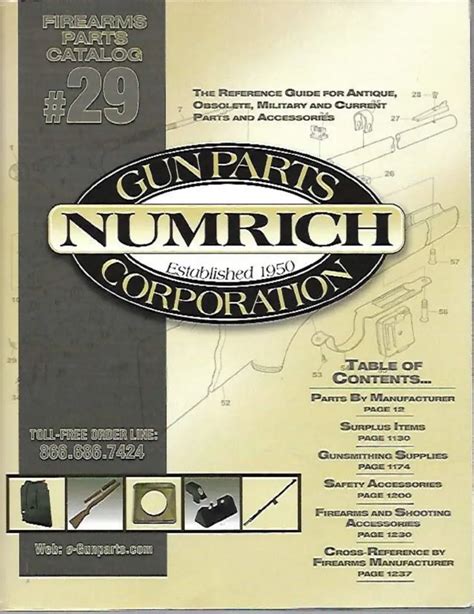 Old gunsmithing books.  NUMRICH Gun Parts Reference.  The next two books are bio...