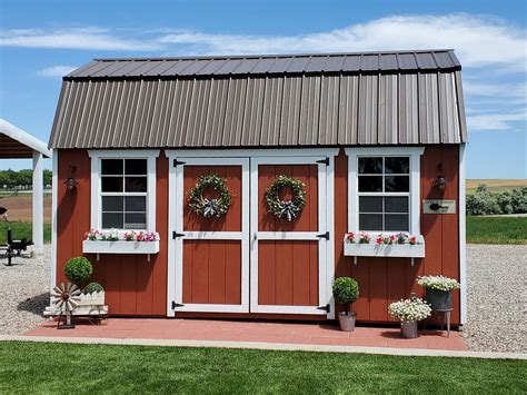Old hickory shed. The Shed Dormer adds substantial daylight into your shed, making the inside feel larger and giving the outside a quaint appearance. The package comes standard with a 7/12 pitch roof and includes three 10x29in horizontal windows. It is only available in 8ft, 10ft and 12ft widths, but you can add dormers to the 2nd side or to longer buildings. 