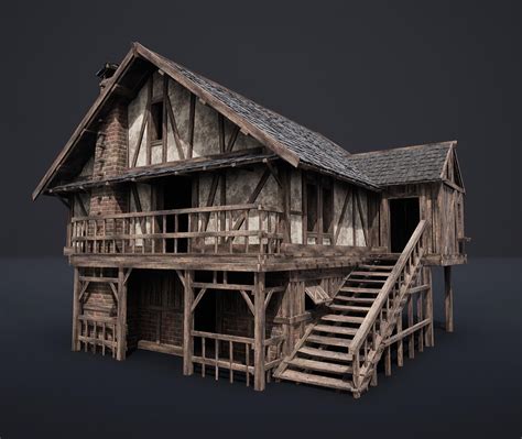 Old house interior 3d model.  Download Premium Medieval House 3D Models Explore 1,5...