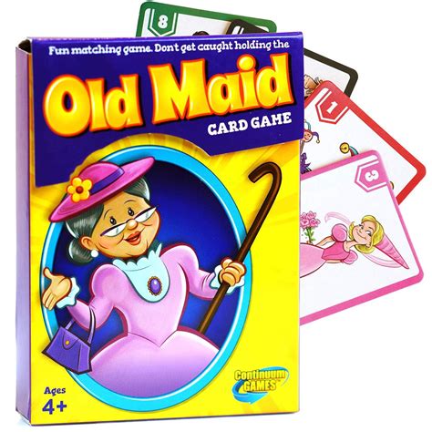 The Game of Old Maid Kids Game Toy - Colorful Design Great for Children. Cards Size 4.7"x 3" Great Party Favor Table Top Board Game Pastime Toy -OldMaid-3604-1s 4.6 out of 5 stars 74.