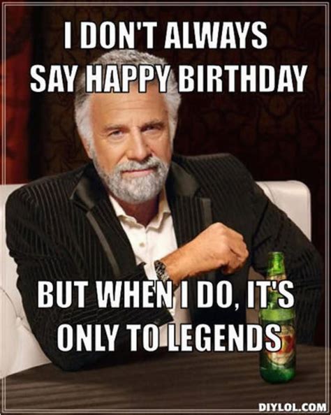 May 27, 2023 · Steps to Create an Old Man Birthday Meme. Choose a photo of an old man that fits the theme of your meme. Use a photo editing software or app to add captions or text to the photo. Add a funny and relatable message that plays on the aging process. Customize the meme with the recipient’s name or other personal details..