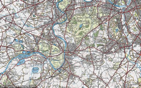 Old maps of Kingston upon Thames