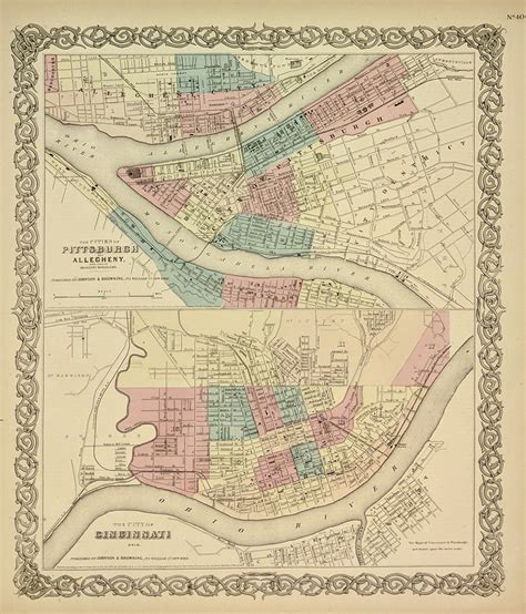 Old maps of Pittsburgh